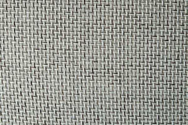 Nahaufnahme Eines Strukturierten Gewebes Makroaufnahme Von Grauen Polstern Für Möbel — Stockfoto
