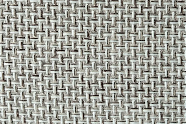 Close Textured Fabric Macro Shot Gray Upholstery Furniture Wallpaper Background — Stock Photo, Image