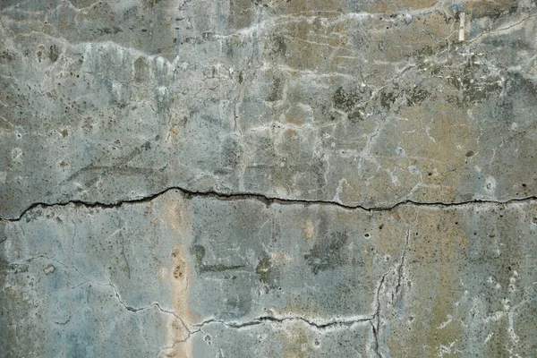 Grunge Betonová Betonová Stěna Prasklinou Průmyslové Budově Skvělá Textura Pozadí — Stock fotografie