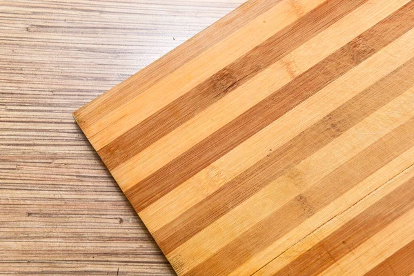 Close Old Chopping Board Background Top View — Stock Photo, Image