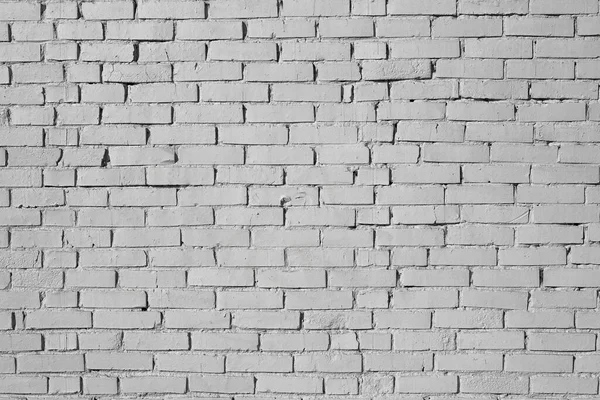 Фон Широкой Белой Кирпичной Текстуры Стены Старая Кирпичная Стена Каменная — стоковое фото
