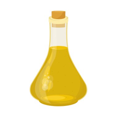 Şişede zeytinyağı. Zeytin dalı.