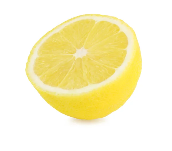 Citron Isolé Sur Fond Blanc — Photo