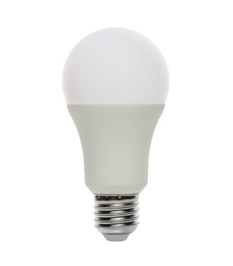 lamba beyaz arkaplanda izole edildi