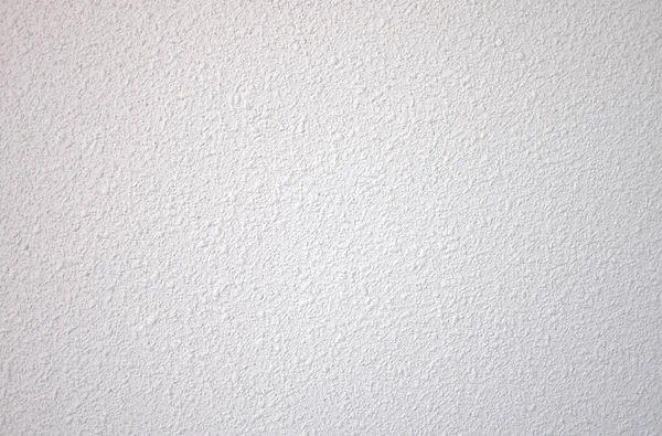 Detalhe Uma Parede Pintada Branco Usando Técnica Gotele — Fotografia de Stock