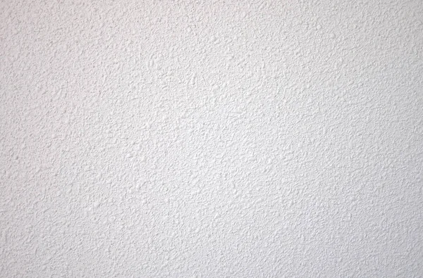 Detalle Una Pared Pintada Blanco Utilizando Técnica Gotele — Foto de Stock