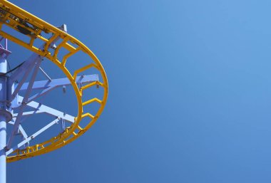 Lunaparktaki hız treninin yapısının ayrıntıları