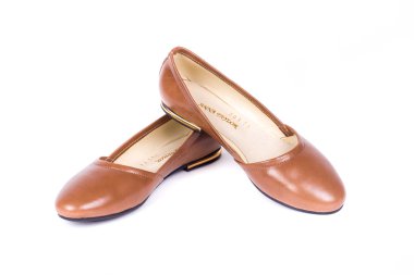 Ayakkabılar beyaza izole edilmiş