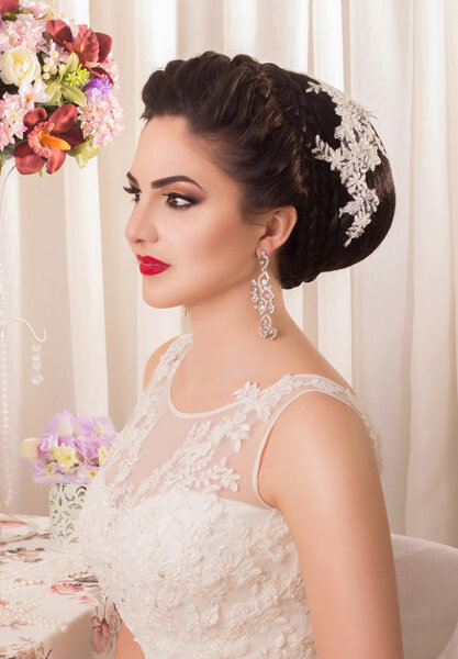 Wedding. Beautiful bride. 