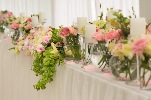 Düğün dekorasyon. İç tatil dekorasyonu.