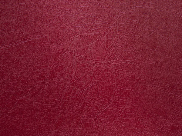 Cuir Rouge Arrière Plan Artificiel Faux Motif Texture Peau Bumpy — Photo