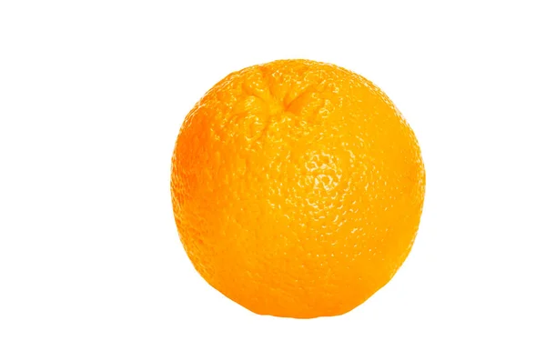 Agrumes fruits frais isolés, juteux orange mûr nature morte — Photo