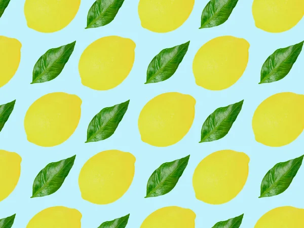 Citrus Fruits seamless pattern.Creative summer background composition.