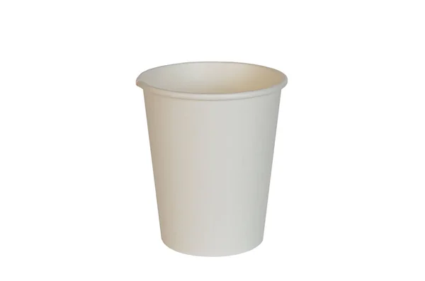 Cardboard Cup Drink Isolated — Stock Photo, Image