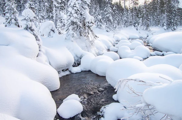 Vrolijk Kerstfeest Gelukkig Nieuwjaar Begroeting Achtergrond Met Kopieerruimte Prachtig Winterlandschap — Stockfoto