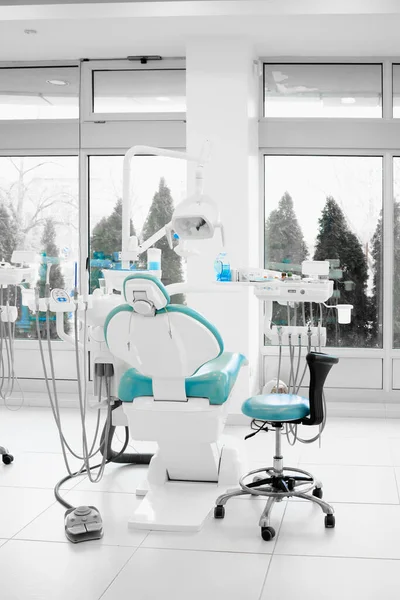 Interior Modern Dentist Office Brand New Dentist Chairs — Stock Photo, Image