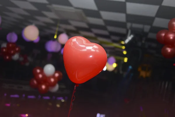 CORAZÓN BALLOON ENVASADO — Foto de Stock