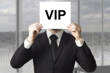 işadamı gizleme yüz arkasında VIP üye