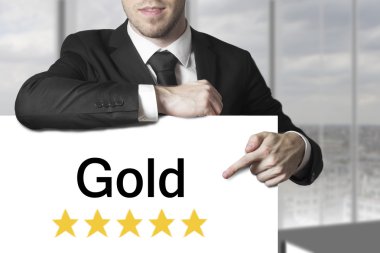 işadamı işareti altın işaret