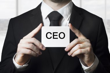 işadamı Holding CEO'su imzalamak