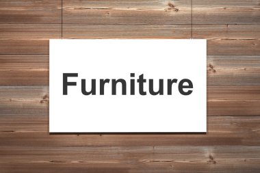 Tuval ahşap duvar mobilya üzerinde asılı