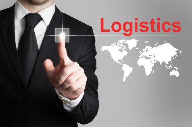 işadamı itme düğmesini lojistik