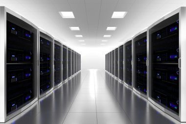 büyük sunucu Oda datacenter internet şekil