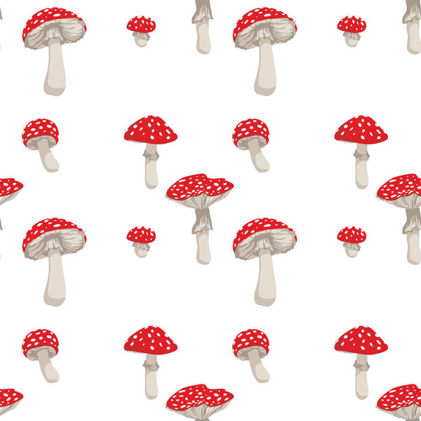 Mushrooms Pattern