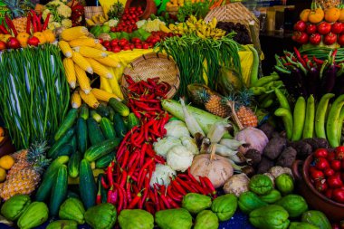 Meyve ve sebzeler taze sebzeler