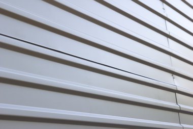 oluklu metal çit arka plan