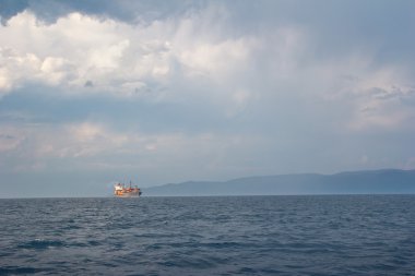 konteyner gemisi Adriyatik Denizi peyzaj