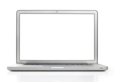 Laptop with 2 clipping paths