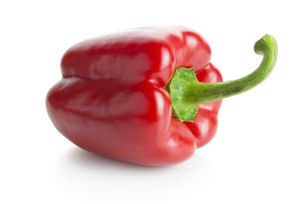 красный перец с вырезкой пути включены
