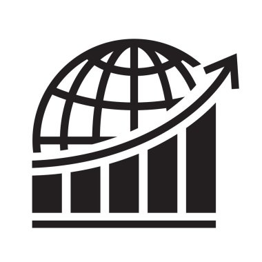 küresel iş simgesi