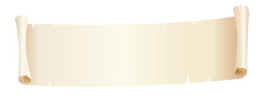 roll of ragged paper