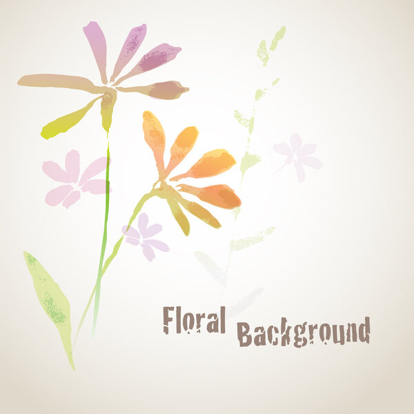 vector floral background