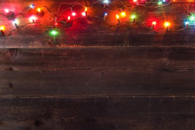 Noel ışıkları arka planı