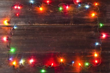 Noel ışığı arka planı