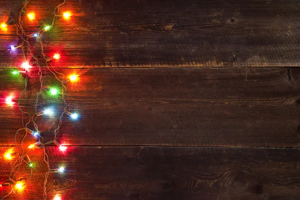 พื้นหลังแสงคริสต์มาส — ภาพถ่ายสต็อก