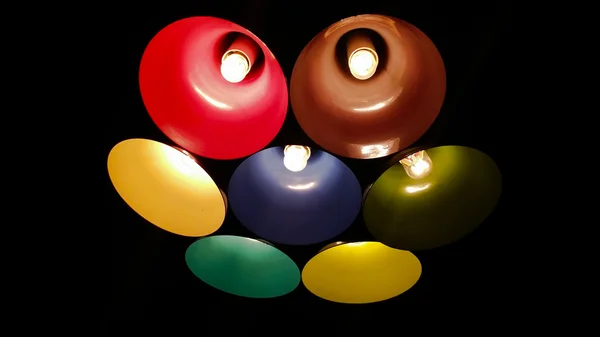 Colorfull лампа — стоковое фото