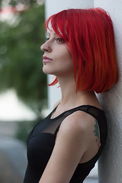 Chica de pelo rojo — Foto de Stock