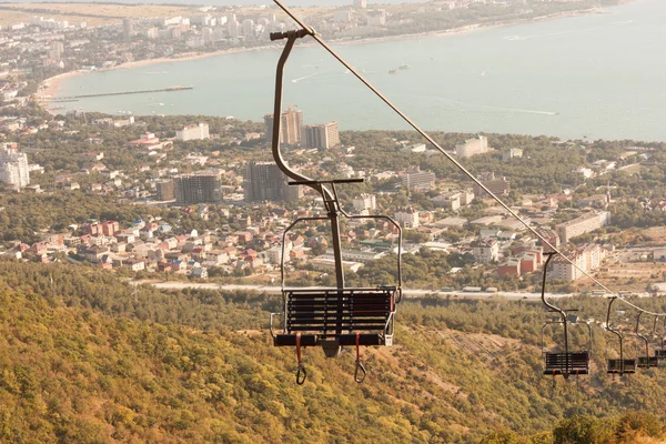 Black Sea cableway — Stock Photo, Image