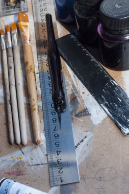 Sanatçı çalışma alanı