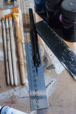 Sanatçı çalışma alanı