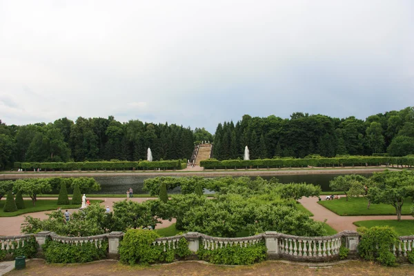 Park fontann St. Peterburg — Zdjęcie stockowe