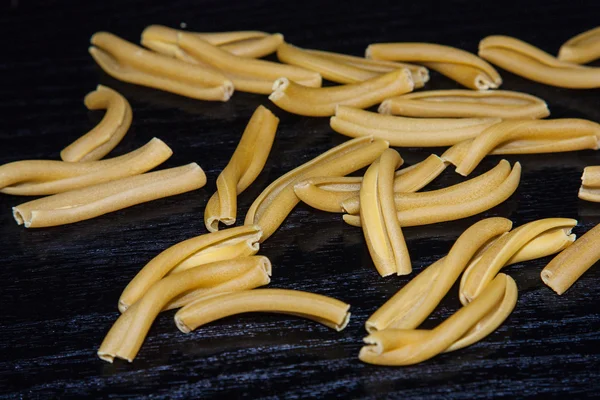 Freshly made Italian pasta on table — Stock Photo, Image