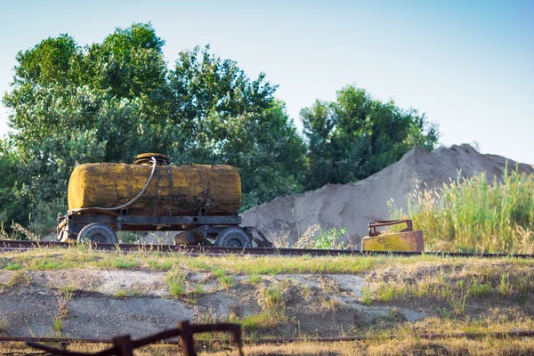 Oude Sovjet-Unie Schuiten begraafplaats — Stockfoto