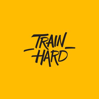 Tren zor. Egzersiz ve fitness motivasyon alıntı. 