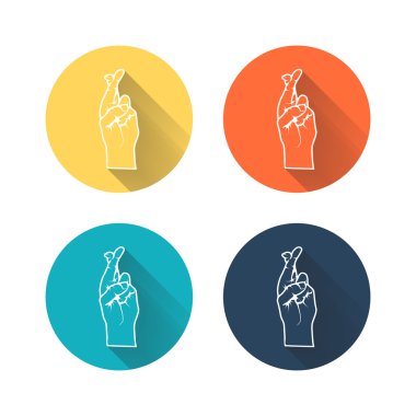 Kenetlenmiş parmaklar ve uzun gölge insan eliyle.