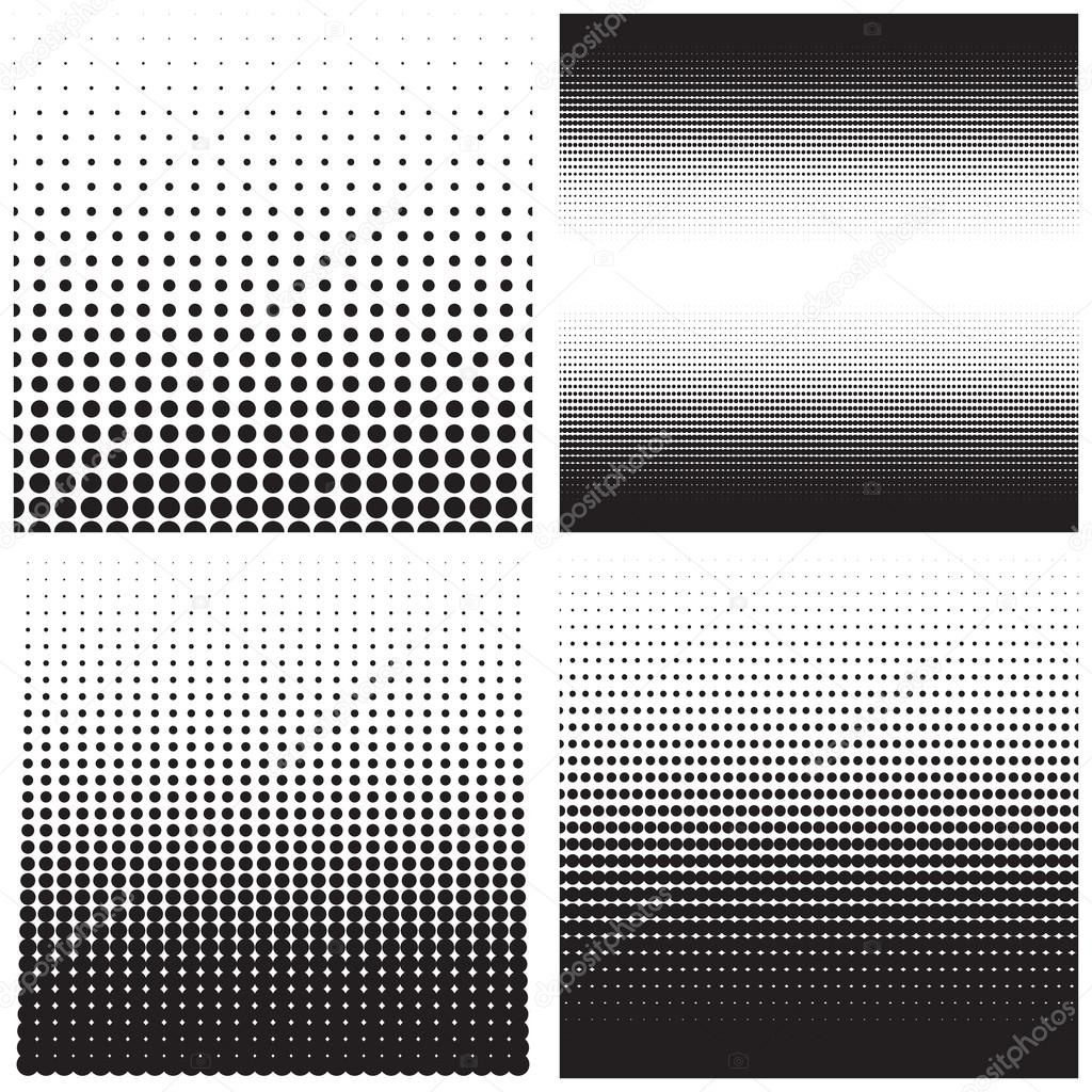 Vector halftone dots.